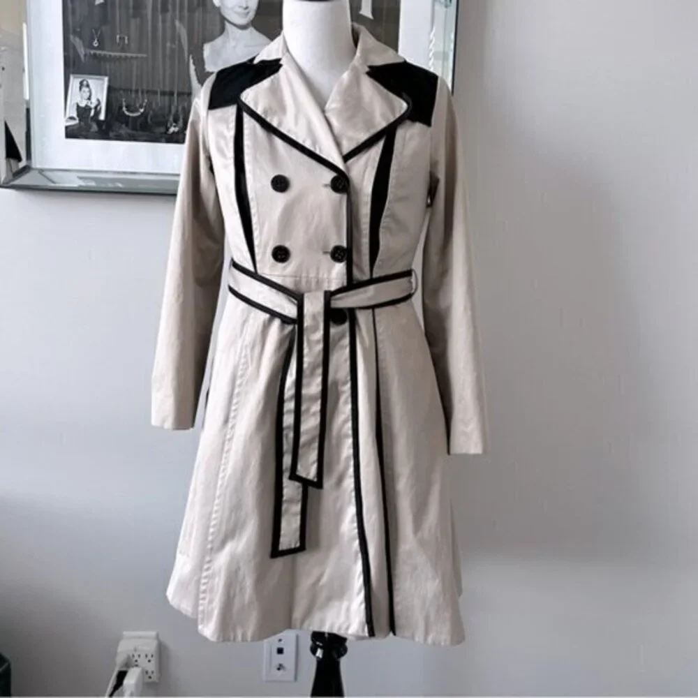 Principles by Ben de Lisi Fit and Flare Trench Coat (c) - Picture 1 of 12